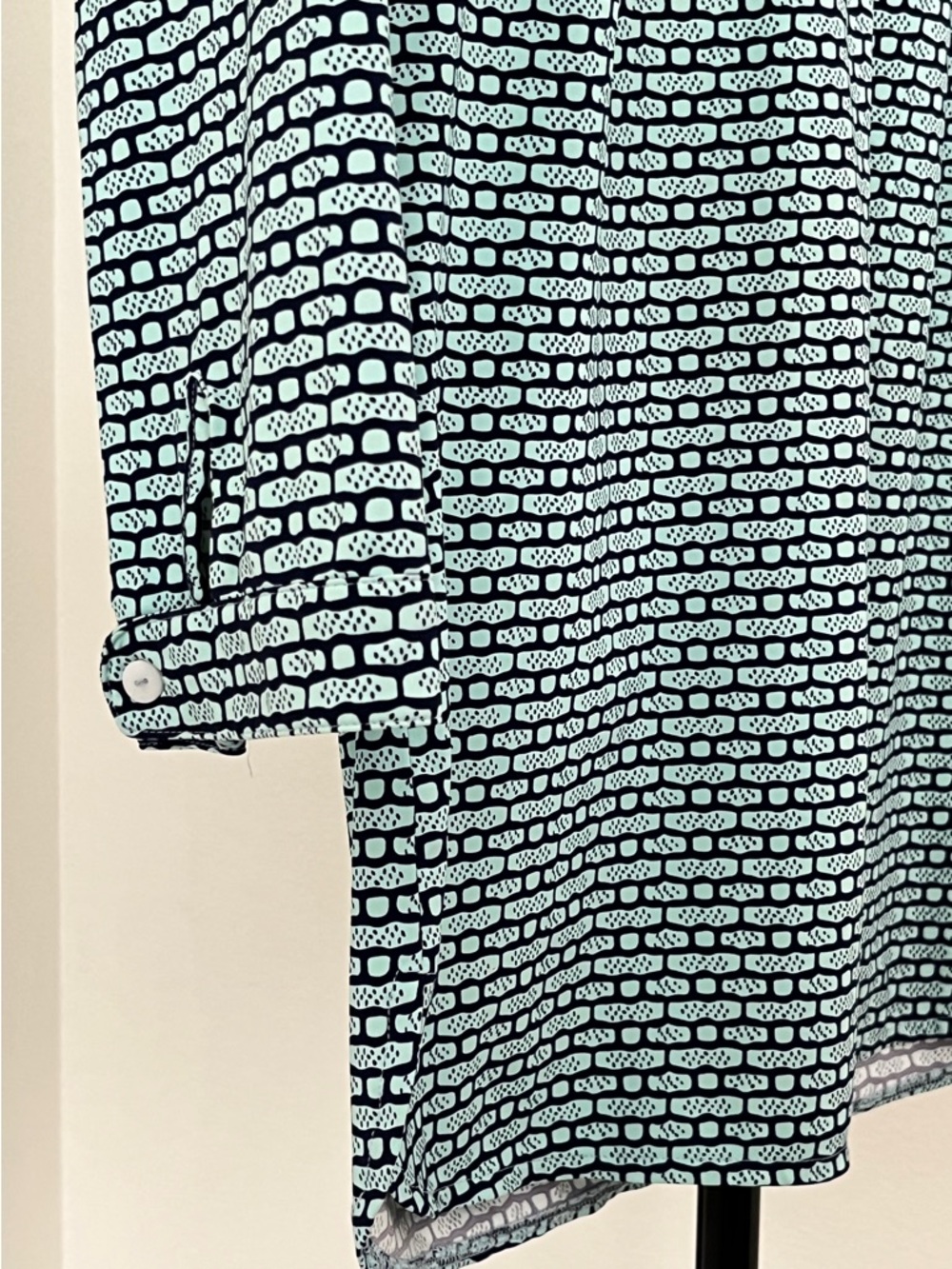 NWOT 🐚 Ellie Kai Relaxed Aqua Tunic | Beach Club Coastal Chic - Picture 4 of 14